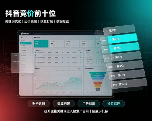 点军抖音搜索竞价